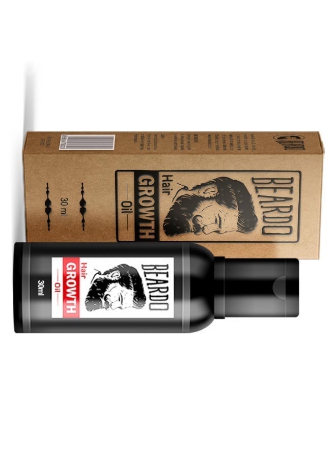 Beardo Beard & Hair Growth Oil, 30ml | Natural Hair Oil for Thicker & Longer Beard | Uneven, Patchy & Fast Beard Growth | Growth Oil for Stronger & Fuller Beard Hair - Image 4